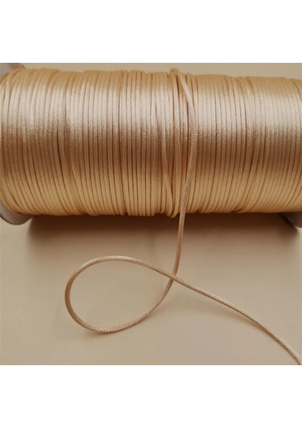 Fuchisa 903 Stili 2 mm Ese Düğüm Hattı Kordon Ipek Saten Naylon Kordon Dıy Dize Kolye Bilezikler Için 35 Renkler 20 Metre Lot (Yurt Dışından)