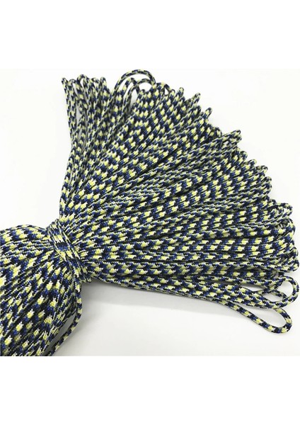No.17 Stili 10YARDSLOT 2mm Katı Paraşüt Kordonu Ipi Halat Mil Spec Tip Bir Strand Tırmanma Kampı Hayatta Kalma Ekipmanları Paracord (Yurt Dışından)