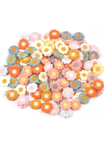 CP2436-4 Stili Aplike Dantel Çiçekler Aplike El Yapımı Çubuk Scrapbooking Dıy Craft Şapkalar Aksesuar 18MM (Yurt Dışından)