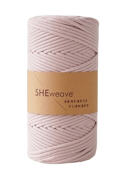 No.35 Tarzı 100 M Renkli Iplik Kordon El Yapımı El Sanatları Dıy 3mm Bükülmüş Pamuk Makrome Kordon Sicim Halat Dize Ev Tekstili Düğün Dekorasyon (Yurt Dışından)