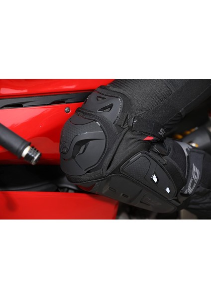 Motosiklet Lüx Sertifikalı Europe Standart Mafsallı Dizlik Nefes Alan Özel Kumaş Motor Dizliği fırsatları