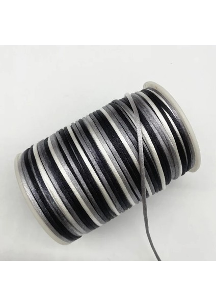 No.6 Tarzı Yeni 5 Yardslot Renkli Çin Düğüm Hattı Kordon Ipek Saten Kordon Naylon Kordon Dıy Dize Kolye Bilezik Kordon (Yurt Dışından)