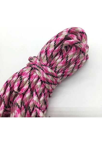 No.9 Tarzı 10 Yards Paracord Araküt Kordon Ipi Halat Mil Spec Tip Iıı 7 Strand Tırmanma Kampı Hayatta Kalma Ekipmanı Mix-Renk (Yurt Dışından)