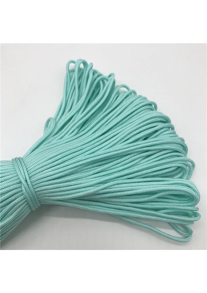 Camgöbeği Tarzı 10YARDSLOT 2mm Katı Paraşüt Kordonu Ipi Halat Mil Spec Tip Bir Strand Tırmanma Kampı Hayatta Kalma Ekipmanları Paracord (Yurt Dışından)