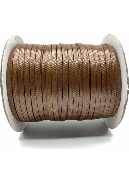 No.13 Tarzı 5 Yardslot 4mm Düz Mumlu Kordon Halat Mumlu Iplik Kordon Dize Kayış Dıy Bilezik Kolye Halat Takı Yapımı Için Bilezik Örgü (Yurt Dışından)