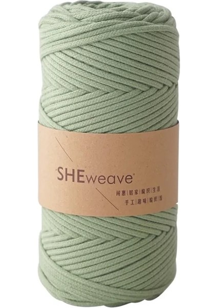 No.34 Tarzı 100 M Renkli Iplik Kordon El Yapımı El Sanatları Dıy 3mm Bükülmüş Pamuk Makrome Kordon Sicim Halat Dize Ev Tekstili Düğün Dekorasyon (Yurt Dışından)