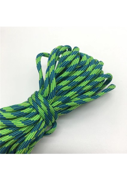 No.26 Tarzı 10 Yards Paracord Araküt Kordon Ipi Halat Mil Spec Tip Iıı 7 Strand Tırmanma Kampı Hayatta Kalma Ekipmanı Mix-Renk (Yurt Dışından)