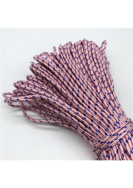 No.18 Tarzı 10YARDSLOT 3mm Kordon Halat Paraşüt Kordon Halat Tırmanma Kampı Hayatta Kalma Ekipmanları Paracord Bilezik Maske Boyunluklar (Yurt Dışından)
