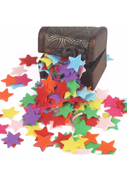 Sarı Stil Beadia El Sanatları Lot Rastgele Karışık Düz Renk Çok Şekiller Keçe Yama Etiket Aplike Scrapbooking Dıy Dikiş Aksesuarı (Yurt Dışından)
