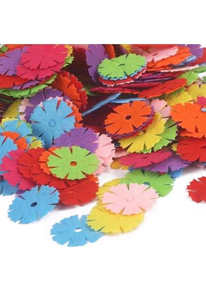 Sarı Stil Beadia El Sanatları Lot Rastgele Karışık Düz Renk Çok Şekiller Keçe Yama Etiket Aplike Scrapbooking Dıy Dikiş Aksesuarı (Yurt Dışından)