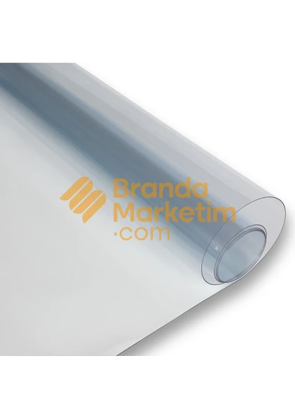 Branda Marketim Pvc Şeffaf Branda (0.80 mm Kalınlık- 150 cm En)