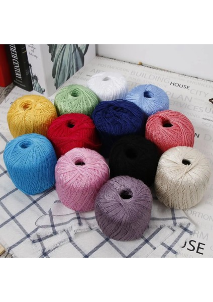 Mor Tarzı Dıy Merserize Pamuk Kordon Ipliği Nakış Tığ Örgü Dantel Takı Düğün Dekorasyon Aksesuar Için (Yurt Dışından) fırsatları