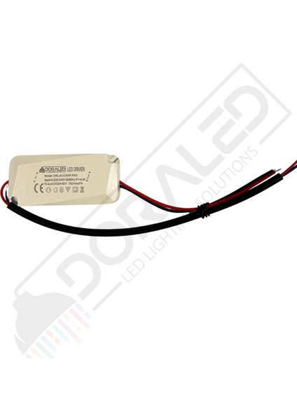 8-12X3W 700MA 24-42V Power LED Driver IP20 Power LED Sürücü