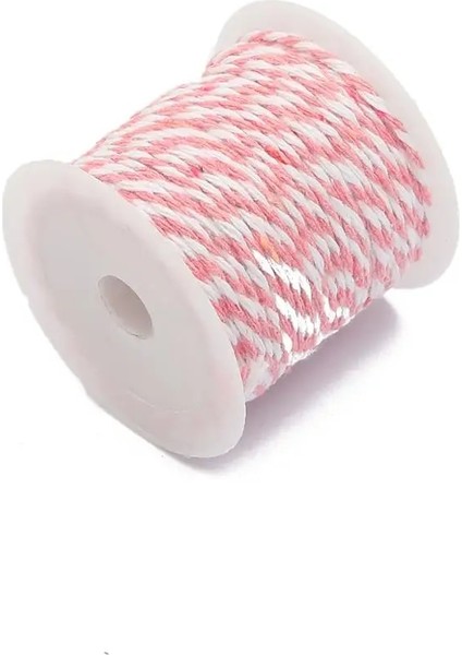 Stil 09 Stil 10 Metersroll Pamuk Fırıncı Sicim Halat Kordon Noel Düğün Dekorasyon Hediye Paketleme Rustik El Yapımı El Sanatları (Yurt Dışından)