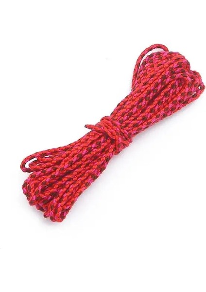 37 Numara 5 M Çok Renkli Polyester Pamuk El Yapımı Örgülü Halat Dize Kordon Dıy El Sanatları Yapımı Için Ev Dekoratif Aksesuar Genişliği .5 mm (Yurt Dışından)