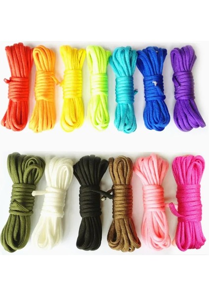 No.3 Tarzı 5yardslot 4mm Paraşüt Kordonu Ipi Halat Mil Spec Tip Bir Strand Tırmanma Kampı Hayatta Kalma Ekipmanları Paracord (Yurt Dışından)