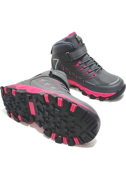 260-25806 Anatomik Trekking Çocuk Bot - Gri - 28