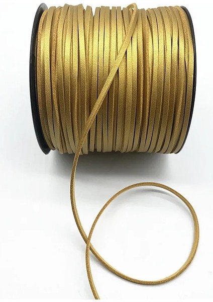 No.4 Tarzı 5 Yards 3mm Düz Faux Süet Örgülü Kordon Kemer Deri Kore Kadife Deri El Yapımı Boncuk Bilezik Takı Yapımı (Yurt Dışından)