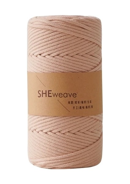 No.33 Tarzı 100 M Renkli Iplik Kordon El Yapımı El Sanatları Dıy 3mm Bükülmüş Pamuk Makrome Kordon Sicim Halat Dize Ev Tekstili Düğün Dekorasyon (Yurt Dışından)