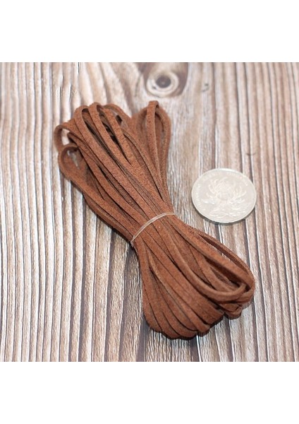 No.11 Stili 5 Metre Deri Tanga Kordon Düz Faux Süet Dize Iplik Dıy Bilezik Bulguları Halat Dize Takı Yapımı Için 3mm Kalınlık (Yurt Dışından) modelleri