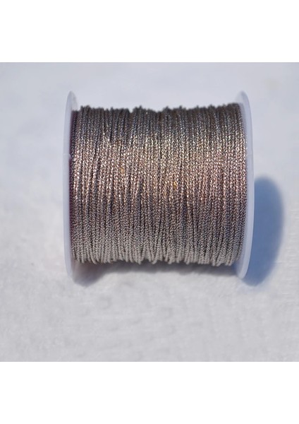 No.11 Stili 100MROLL Altın Gümüş Halat Takı Bilezik Sicim Etiketi Püskül Yapımı El Sanatları Hediye Konu Düğün Noel Dekorasyon Halat (Yurt Dışından)