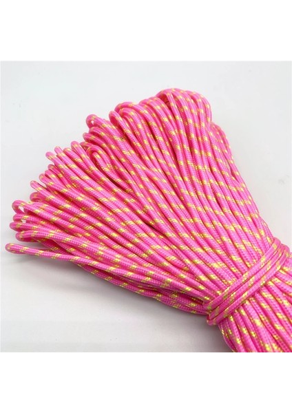 No.4 Tarzı 10YARDSLOT 3mm Kordon Halat Paraşüt Kordon Halat Tırmanma Kampı Hayatta Kalma Ekipmanları Paracord Bilezik Maske Boyunluklar (Yurt Dışından)