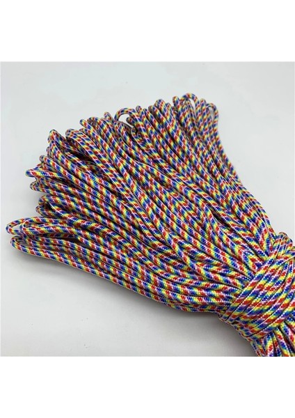 No.4 Tarzı 10YARDSLOT 3mm Kordon Halat Paraşüt Kordon Halat Tırmanma Kampı Hayatta Kalma Ekipmanları Paracord Bilezik Maske Boyunluklar (Yurt Dışından)
