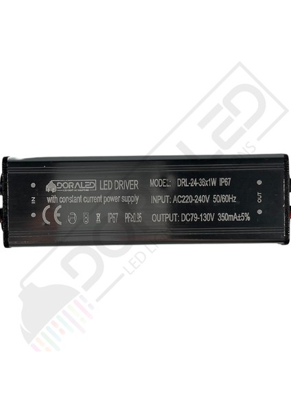 24-36X1W LED Driver F2436A IP67 Power LED Driver Power LED Sürücü