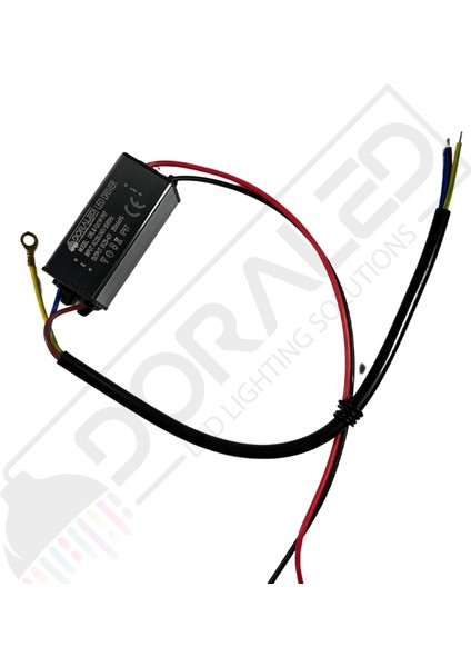 8-12X1W 350Ma 25-42V Power Led Driver IP67 Power Led Sürücü