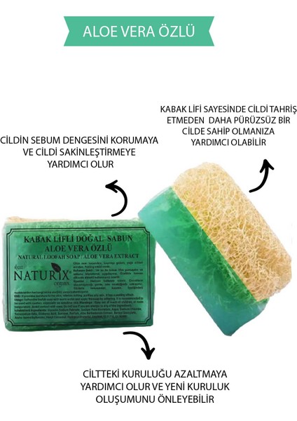 Kabak Lifli Aloe Vera Özlü Sabun fiyatları