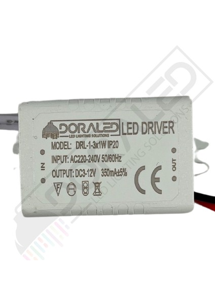 DRL-BS0301A 1-3W LED Driver Power LED Driver Power LED Sürücü