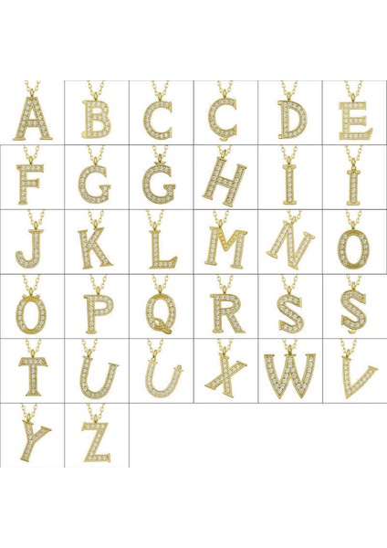 Gümüş Gold C Harfi Kadın Kolye fiyatları