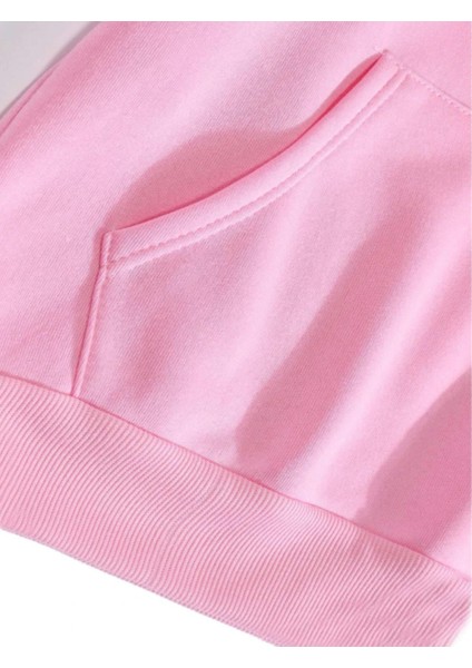 Unisex Basic Kapüşonlu Cepli Sweatshirt modelleri