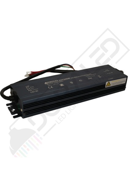 24 Volt 8,3 Amper IP67 Su Geçirmez Dış Cephe LED Adaptör 200 Watt
