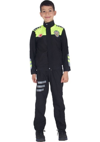 Şahin Motorize Trafik Polis Çocuk Kıyafeti modelleri
