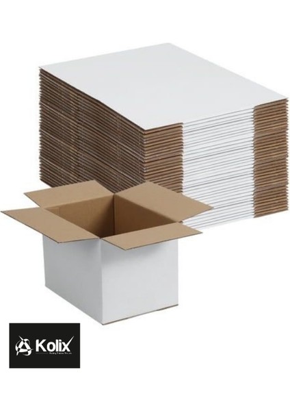 50X40X40 Taşınma Kolisi Çeyiz Kolisi Taşıma Paketleme Kolisi Karton Koli Beyaz 10 Adet fırsatları