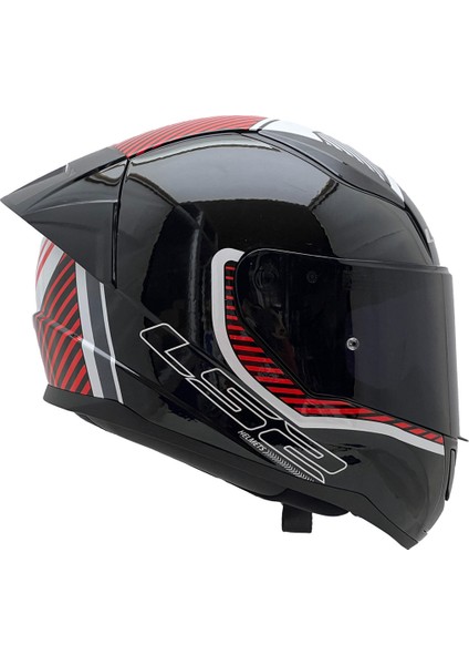 Rapıd 2 Race Extra Beyaz-Kırmızı Kask