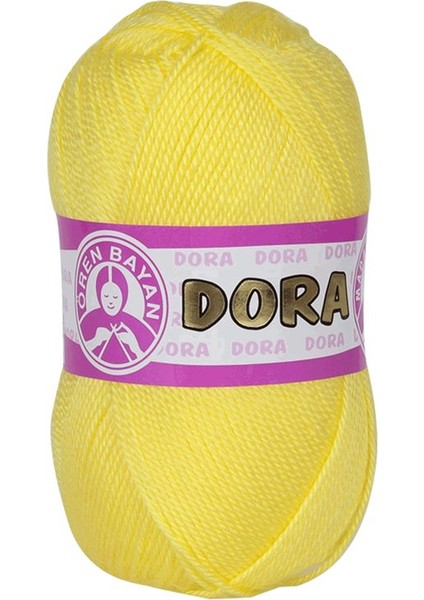 Dora Örgü Ipi Sarı (028) 5'li Paket