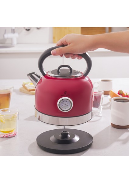 Retro Su Isıtıcısı Kettle 2202 Kırmızı 2200W