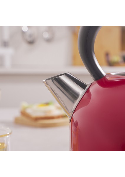 Retro Su Isıtıcısı Kettle 2202 Kırmızı 2200W