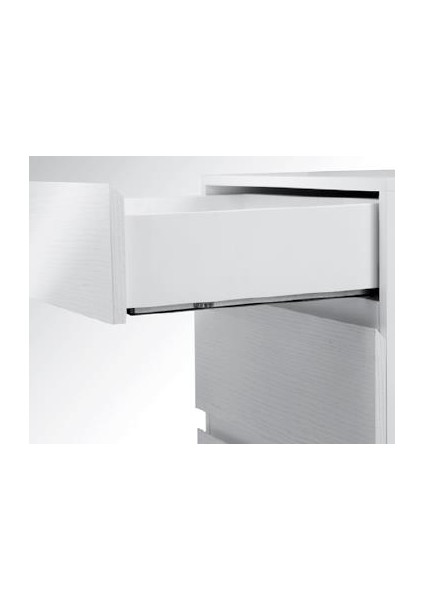 Push Open 500 mm Kısmi Açılım Ray