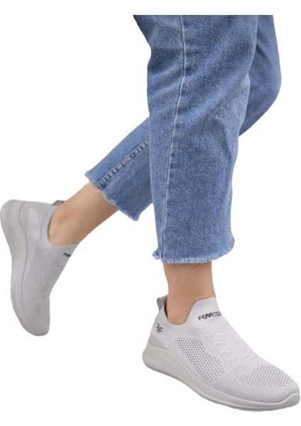 Kadın Triko Spor Ayakkabı GRİ fiyatları
