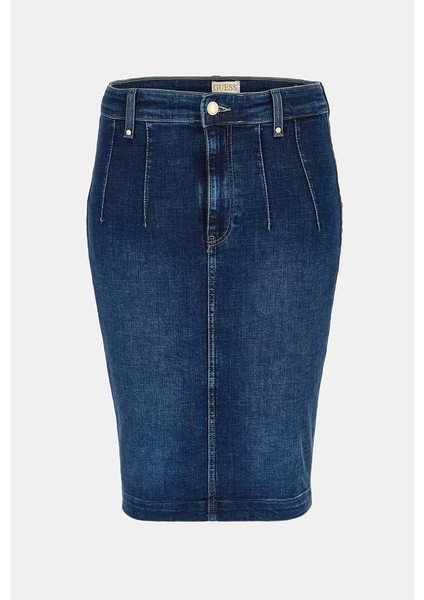 Kadın Britt Longuette Kot Etek indirimleri