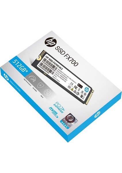 Hp FX700 8U2N3AA 512GB 6300MB/S - 3100MB/S Pcı-E Nvme M.2 2280 SSD