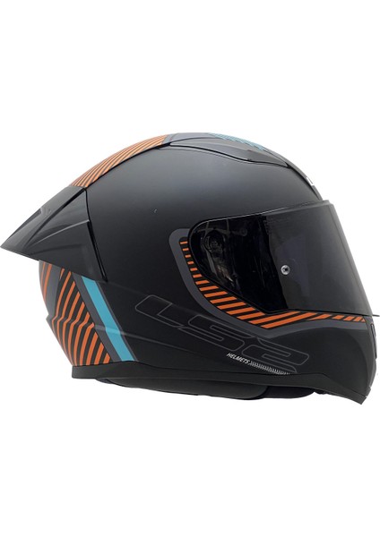 Rapıd 2 Race Extra Mat Gri-Neon Turuncu Kask fiyatları