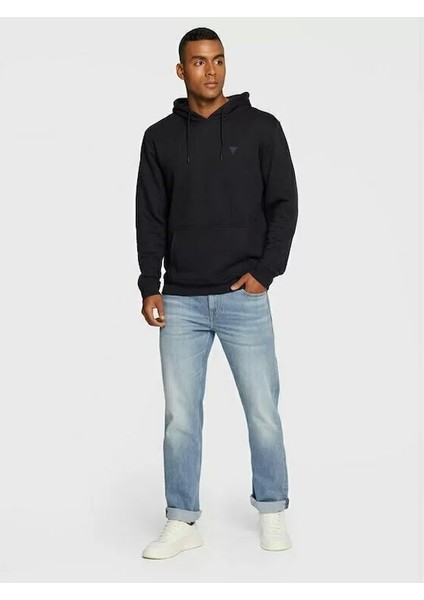 Erkek Aldwin Hooded Lacivert Sweatshirt