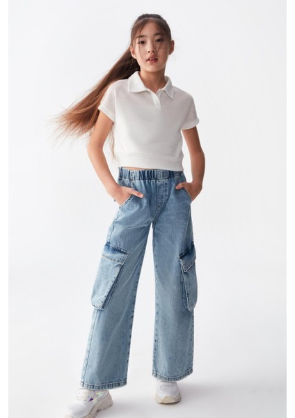 2'li Stil Kargo Cepli Pantolonlu Takım