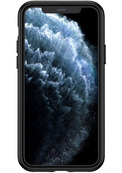 Apple iPhone 11 Pro Max - Uyumlu Hom Silikon-Siyah