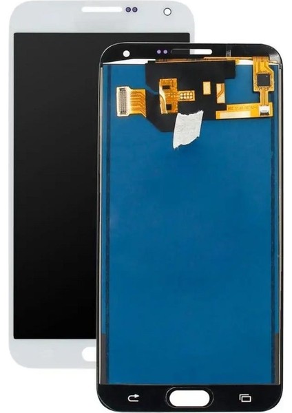 Samsung E7 E700 Uyumlu LCD Dokunmatik Ekran Beyaz