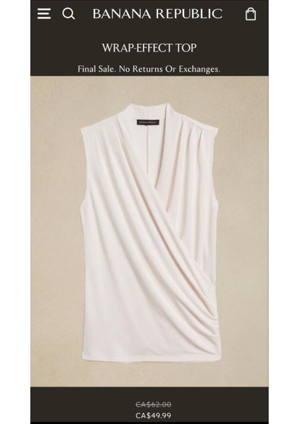Banana Repubblic Drape Detaylı Beyaz Bluz modelleri